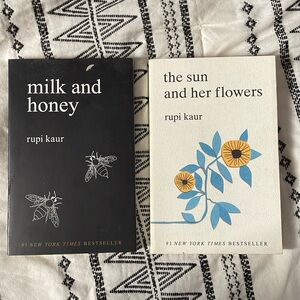 Bundle: Milk & Honey and The Sun & Her Flowers by Rupi Kaur